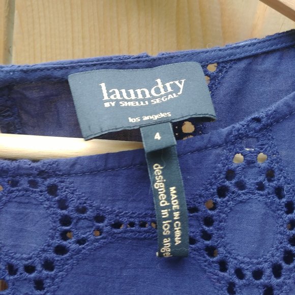 Laundry by Shelli Segal 60s Style Mod Minidress - Picture 3 of 3